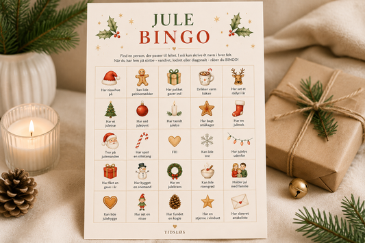 Julebingo – hyggelig juleleg